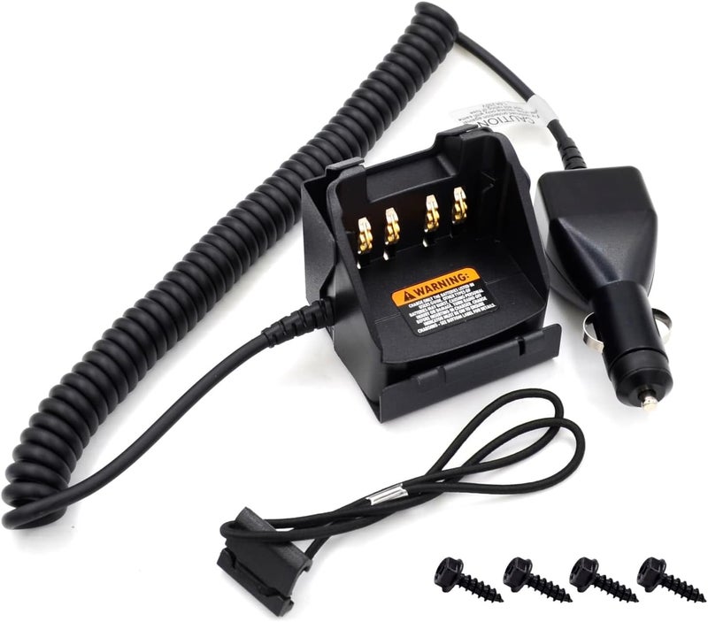 Kymate RLN6433 Travel Charger for Motorola Radio XPR7350e XPR7550e XPR7580e XPR3300e XPR3000e XPR3500e XPR3300 XPR6550 XPR6580 XPR7350 XPR7550 APX4000 APX900 RLN6433A Car Battery Charging Case - Image 4